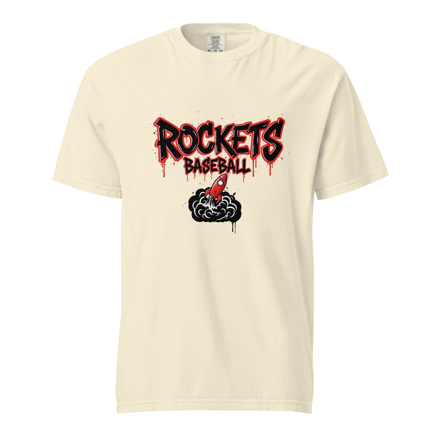 Signature | Comfort Colors T-Shirt | Rockets Baseball | Alt Logo 2