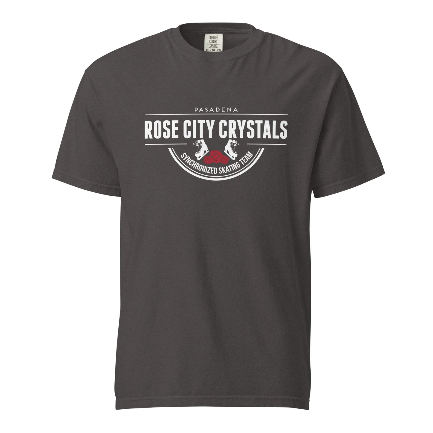 Signature | Comfort Colors T-Shirt | Rose City Crystals | Script Logo