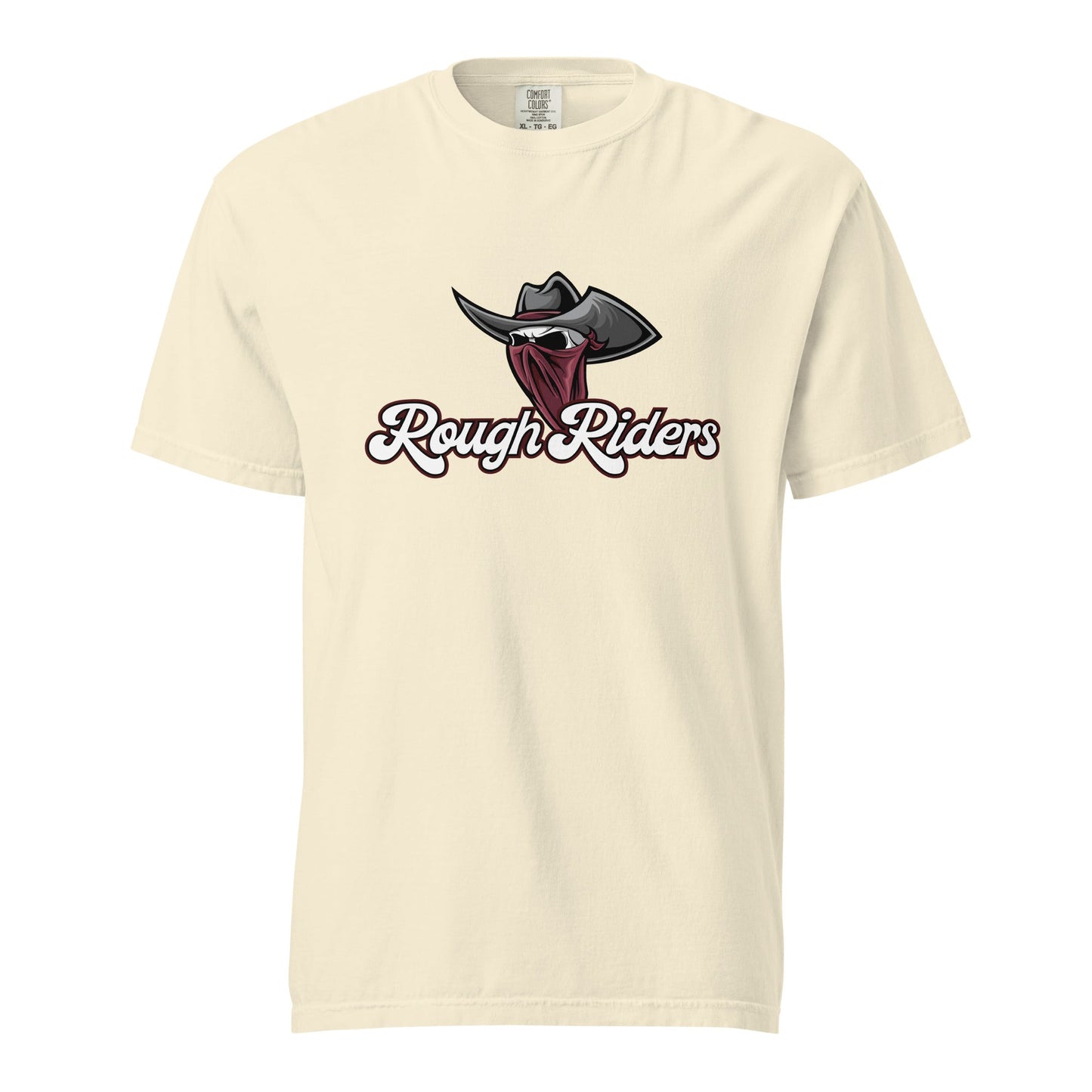 Signature | Comfort Colors T-Shirt | Rough Riders | Masked Man Logo
