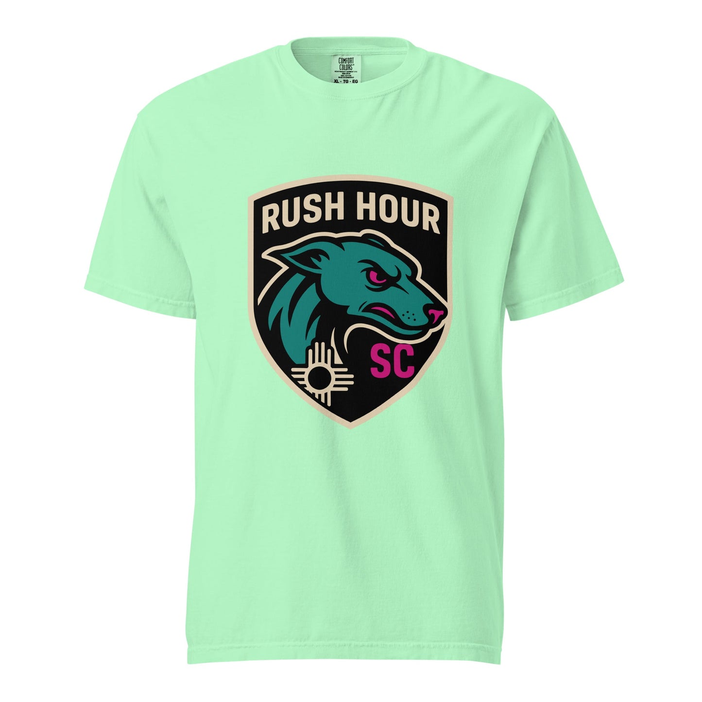 Signature | Comfort Colors T-Shirt | Rush Hour | Badge Logo