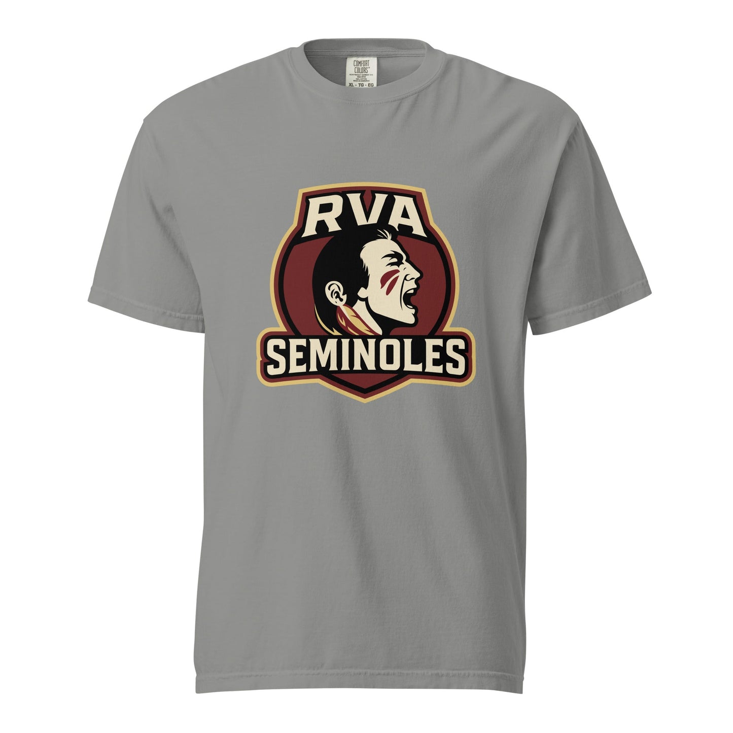 Signature | Comfort Colors T-Shirt | RVA Seminoles | Mascot Logo