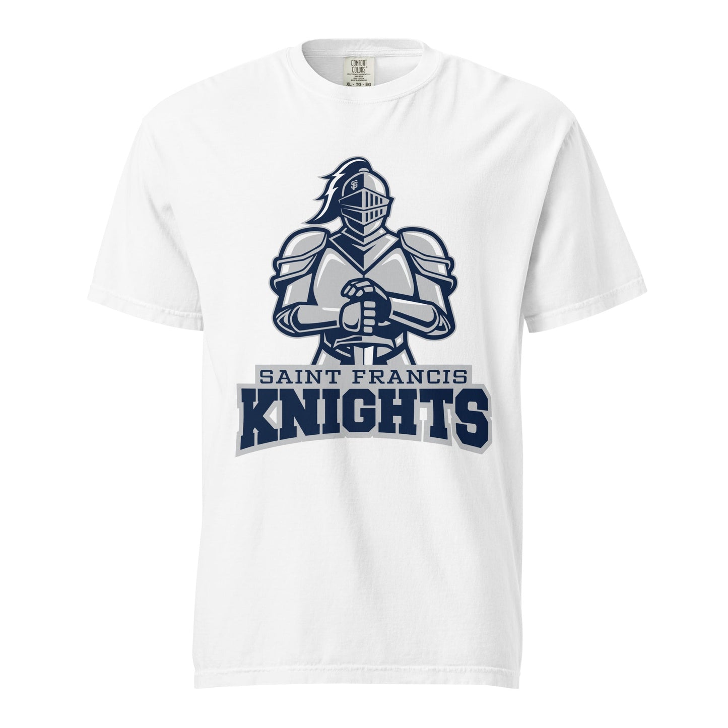 Signature | Comfort Colors T-Shirt | Saint Francis School | Valor Athletics Logo