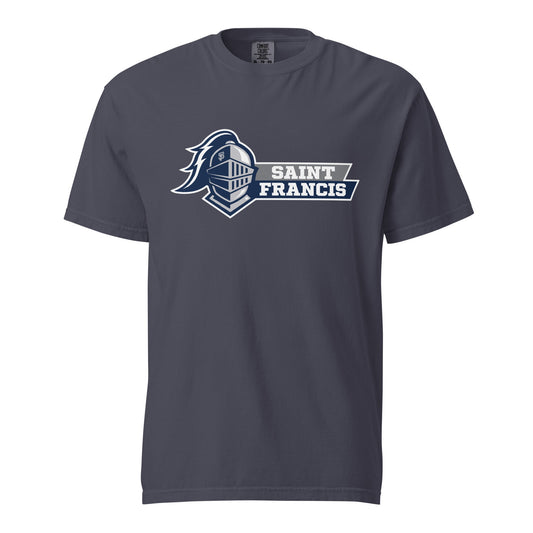 Signature | Comfort Colors T-Shirt | Saint Francis School | Vanguard Logo