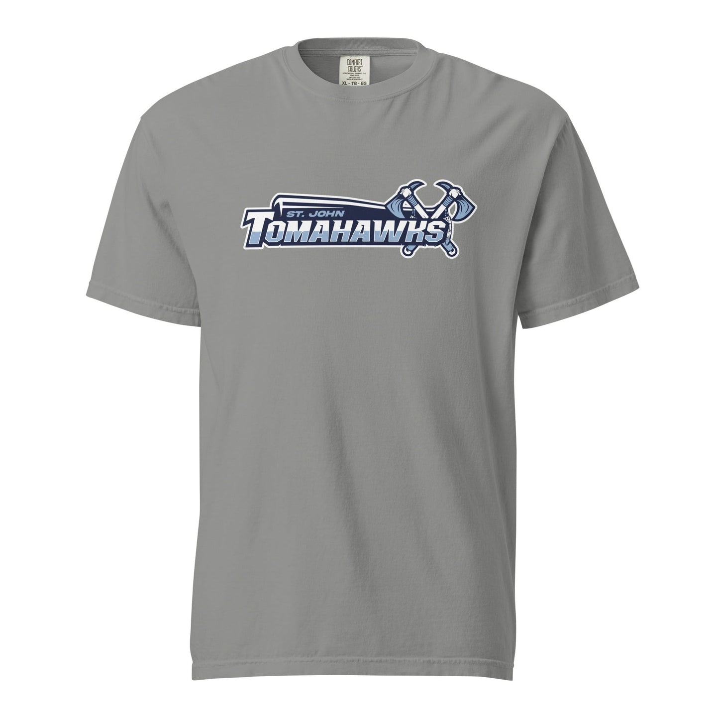 Signature | Comfort Colors T-Shirt | Saint John Tomahawks | Script Logo