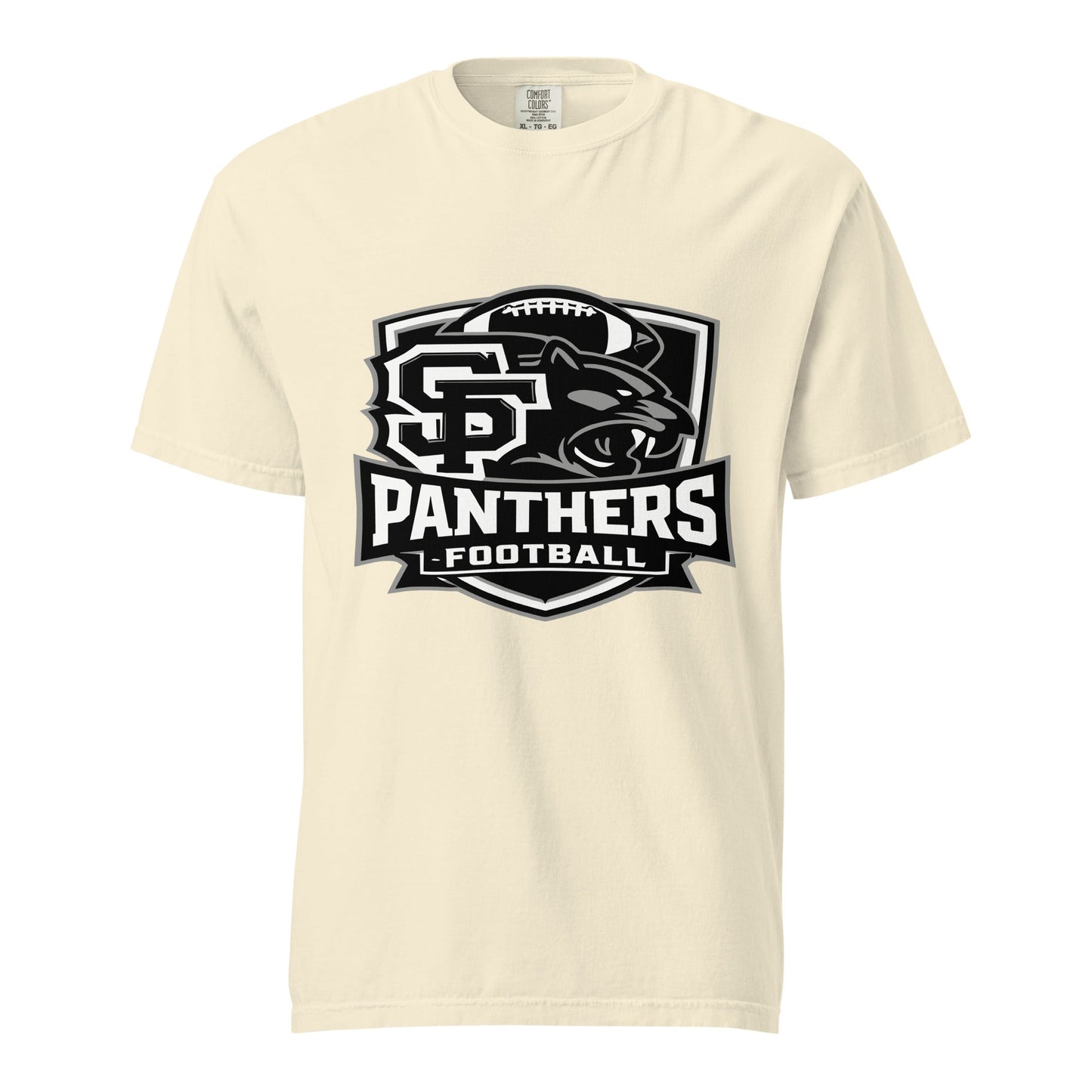 Signature | Comfort Colors T-Shirt | Samuel Fels Football | Shield Logo