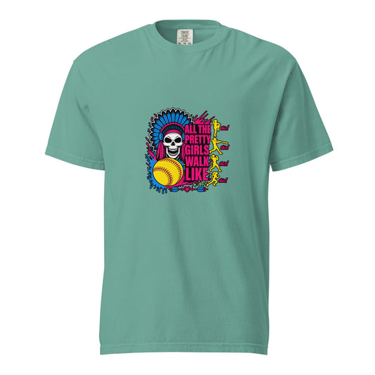 Signature | Comfort Colors T-Shirt | Savage Softball | Varsity Vanguard Logo