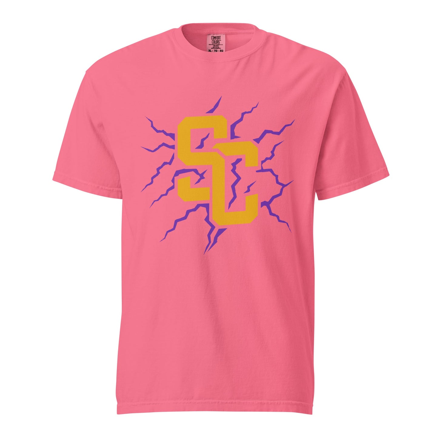 Signature | Comfort Colors T-Shirt | Shock City FC | SC Mark Logo