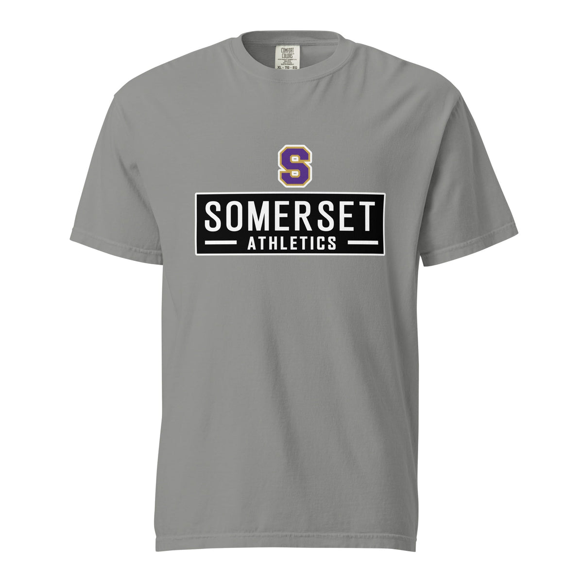 Signature | Comfort Colors T-Shirt | Somerset Athletics | Somerset Logo