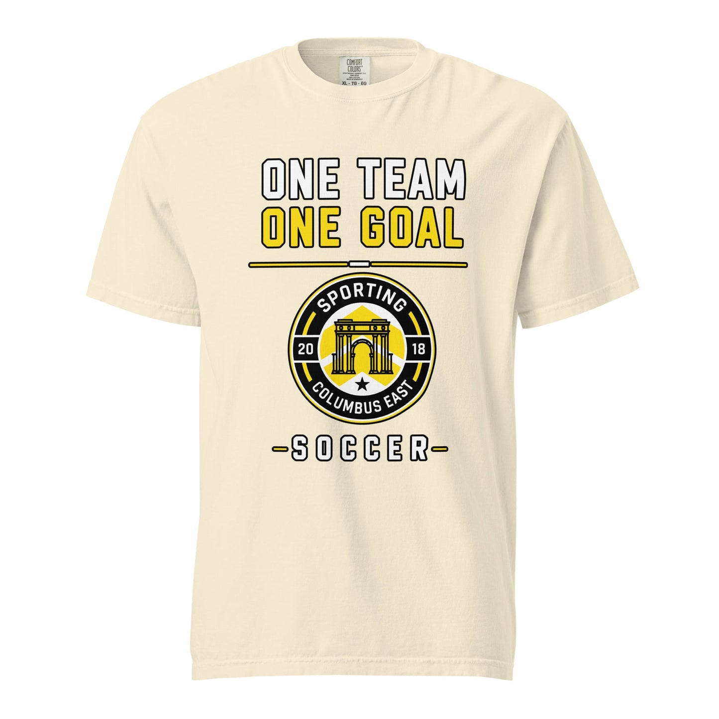 Signature | Comfort Colors T-Shirt | Sporting Columbus East | Crest Logo