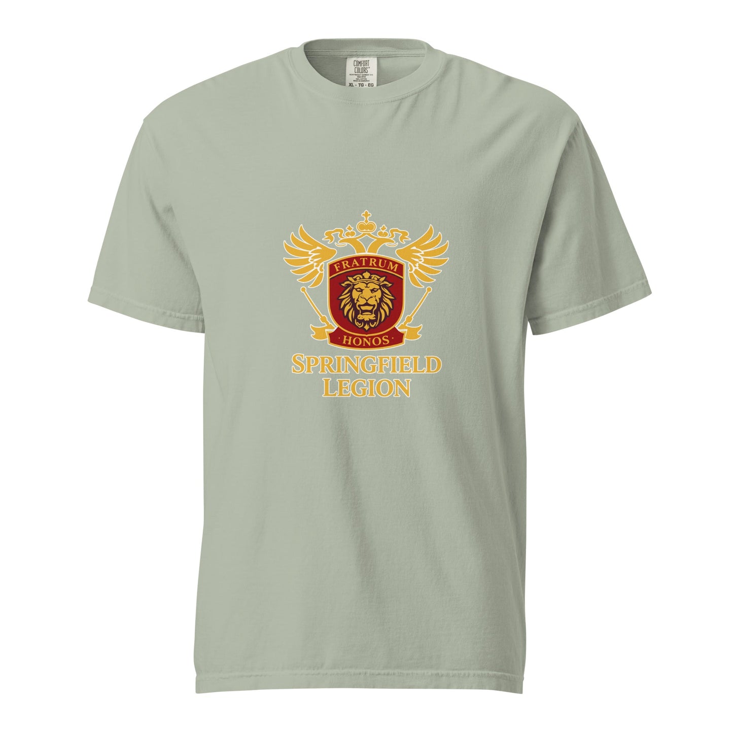 Signature | Comfort Colors T-Shirt | Springfield Legion Hockey Club | Imperial Crest Logo