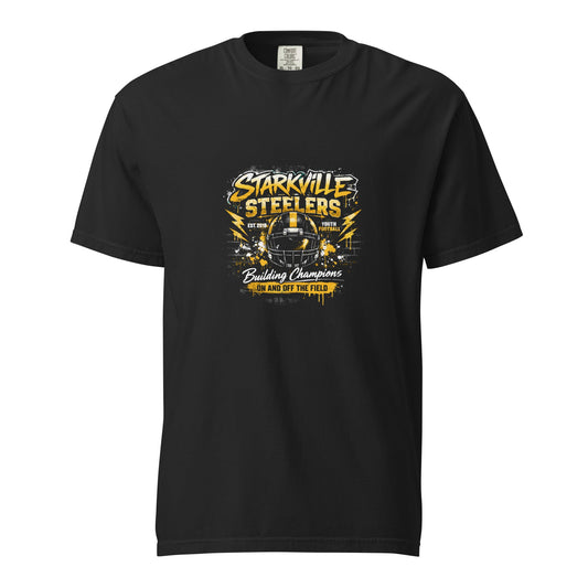 Signature | Comfort Colors T-Shirt | Starkville Steelers | Modern Classic Logo