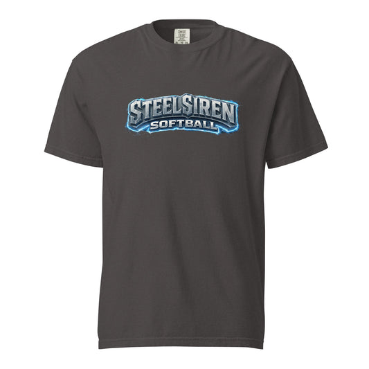 Signature | Comfort Colors T-Shirt | STEEL SIREN | Lightning Logo