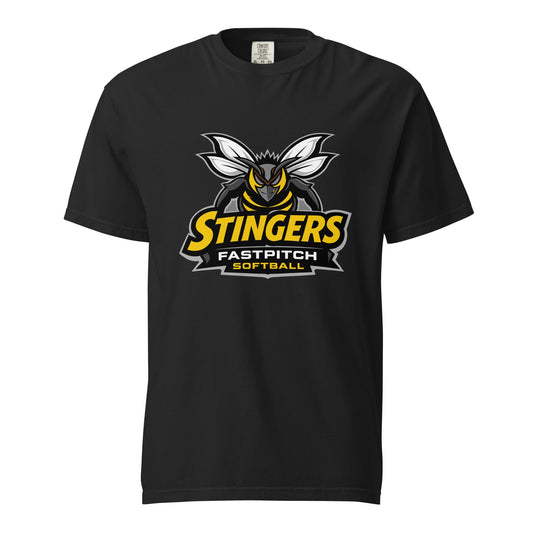 Signature | Comfort Colors T-Shirt | Stingers Softball | Stingers Fastpitch Logo