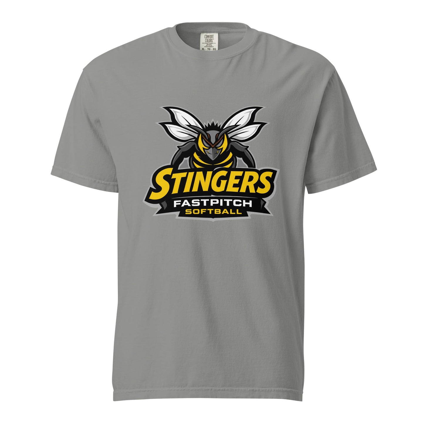 Signature | Comfort Colors T-Shirt | Stingers Softball | Stingers Fastpitch Logo