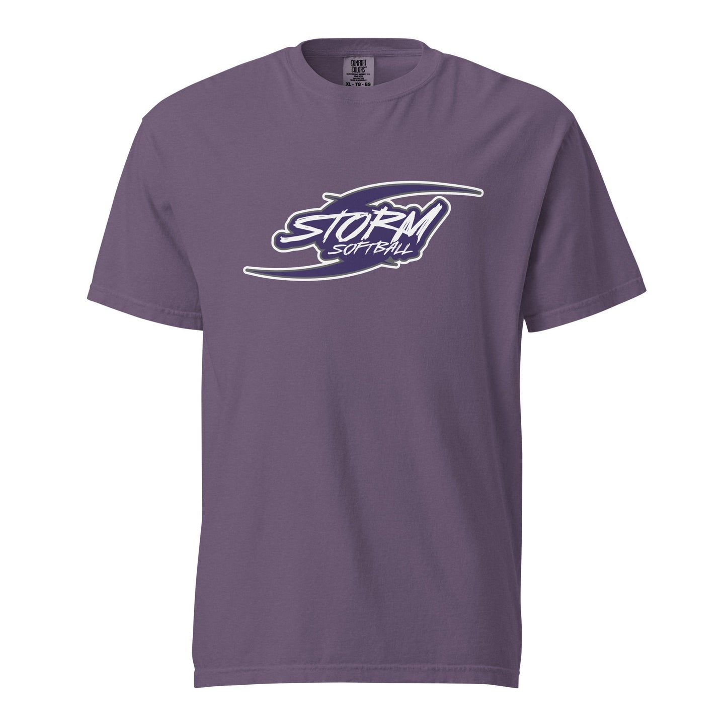 Signature | Comfort Colors T-Shirt | Storm Softball | Storm Logo