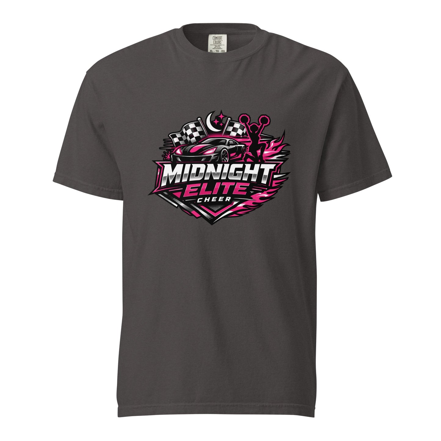 Signature | Comfort Colors T-Shirt | Sutton Cheer Force | MEC Logo