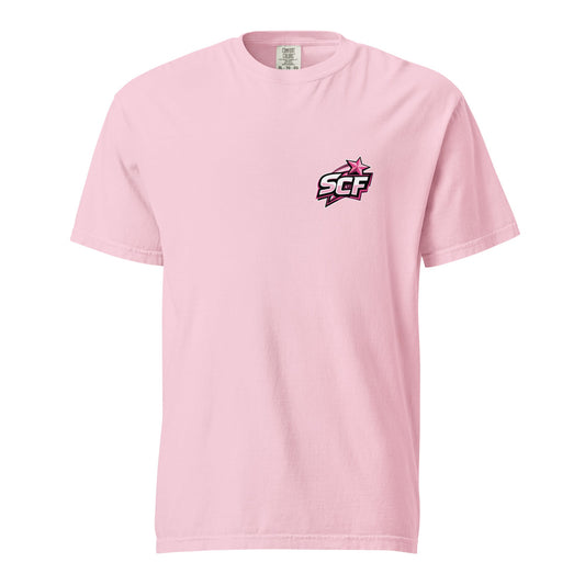 Signature | Comfort Colors T-Shirt | Sutton Cheer Force | SCF Logo