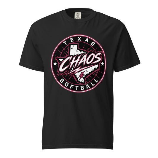 Signature | Comfort Colors T-Shirt | Texas Chaos | Badge Logo