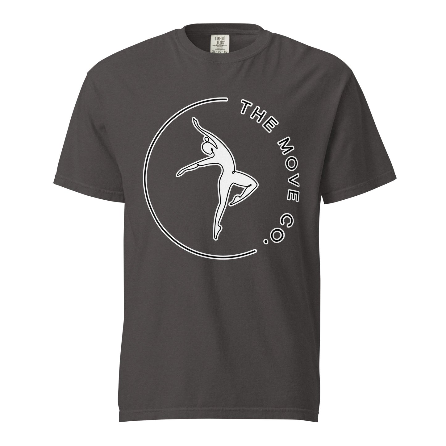 Signature | Comfort Colors T-Shirt | The Move Co. | Dance Crest Logo