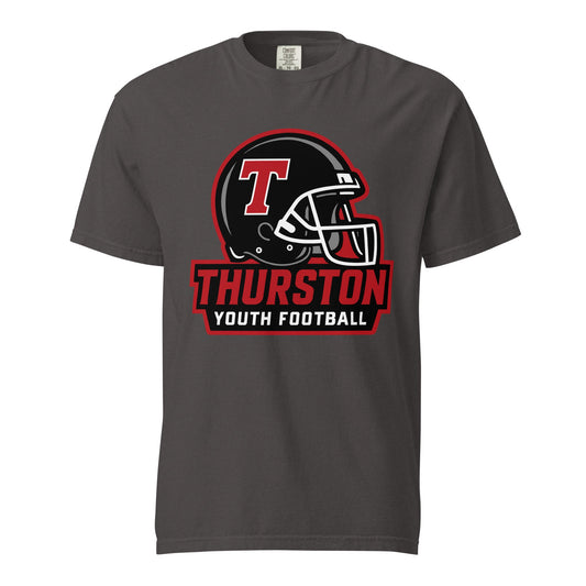 Signature | Comfort Colors T-Shirt | Thurston Youth Football | Crest Logo