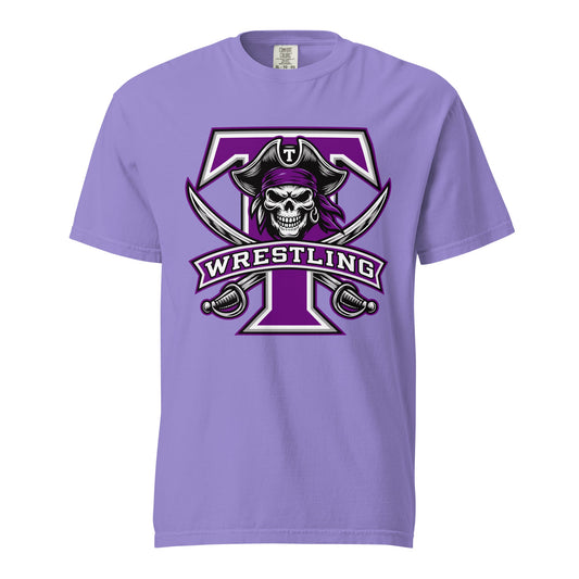 Signature | Comfort Colors T-Shirt | Tottenville wrestling club | Emblem Logo