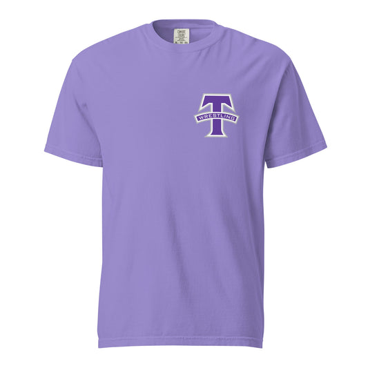 Signature | Comfort Colors T-Shirt | Tottenville wrestling club | Lettermark Logo