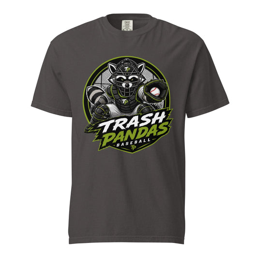 Signature | Comfort Colors T-Shirt | Trash Pandas Baseball Organization | Athletics Logo