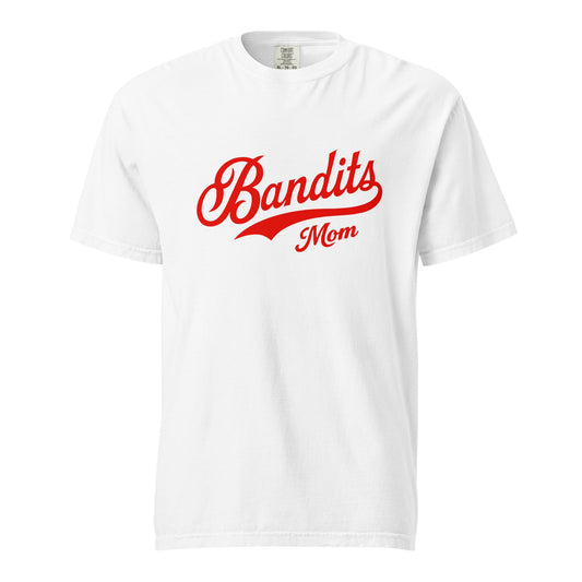 Signature | Comfort Colors T-Shirt | Tri - City Baseball | Bandits Mom Logo