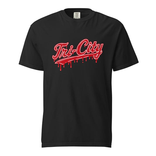 Signature | Comfort Colors T-Shirt | Tri - City Baseball | Mark Logo