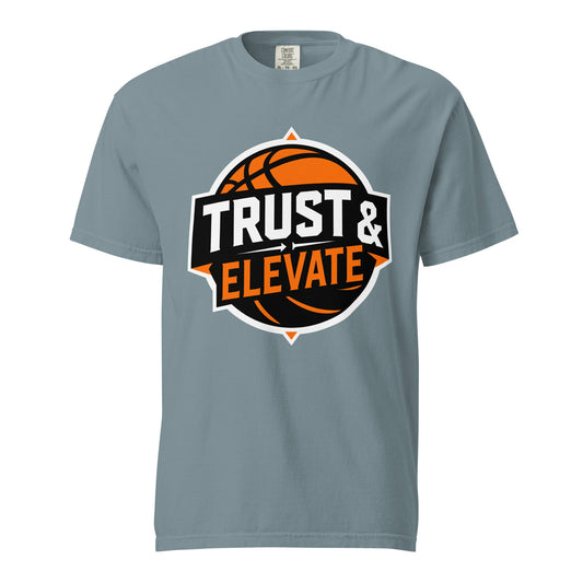 Signature | Comfort Colors T-Shirt | Trust & Elevate | Athletic Logo