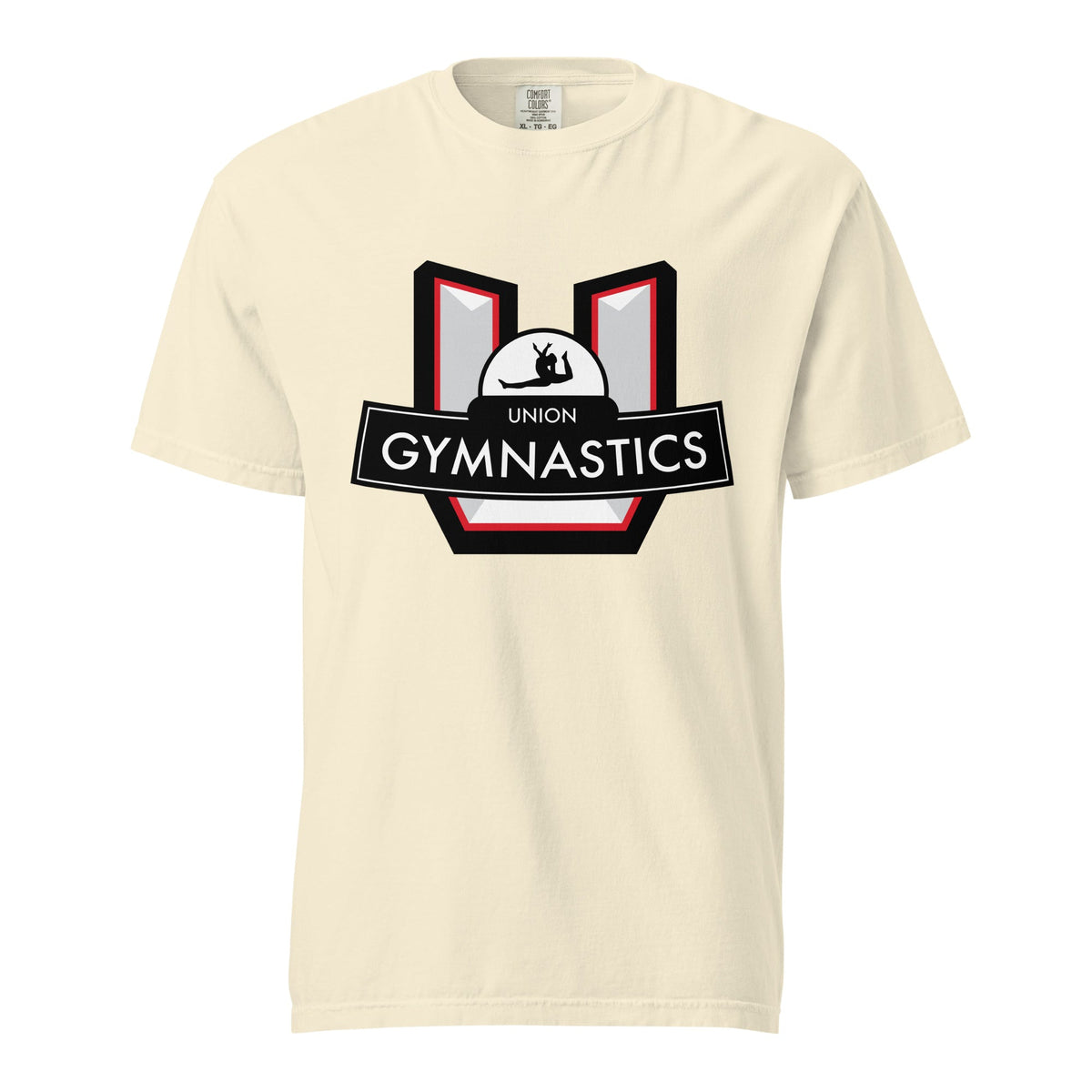 Signature | Comfort Colors T-Shirt | Union Gymnastics | Crest Logo
