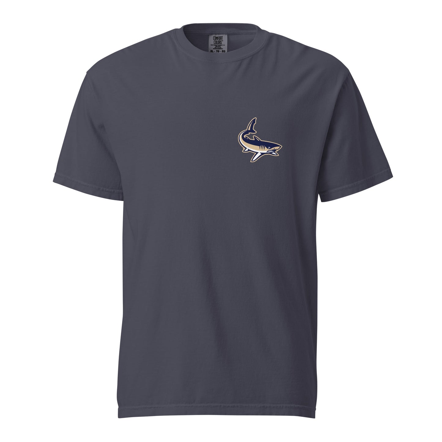 Signature | Comfort Colors T-Shirt | University South Carolina Beaufort Track & Field | Shark Logo