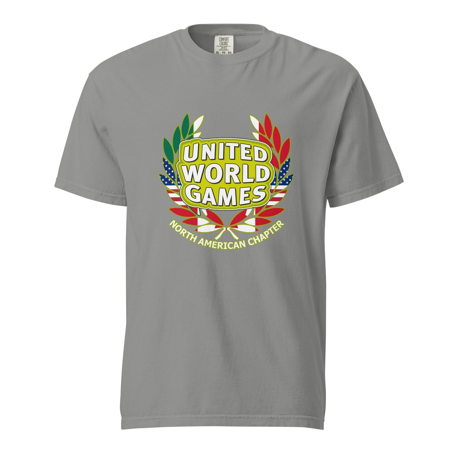 Signature | Comfort Colors T-Shirt | USA ALL STARS BERLIN 2026 | Summit Games Emblem Logo