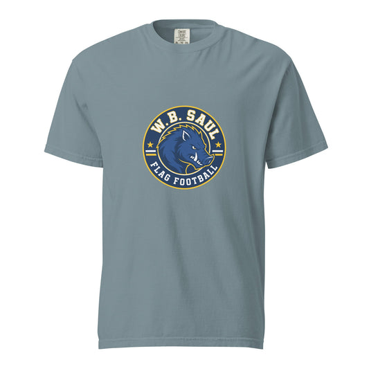 Signature | Comfort Colors T-Shirt | W.B.Saul Razorbacks | Badge Logo