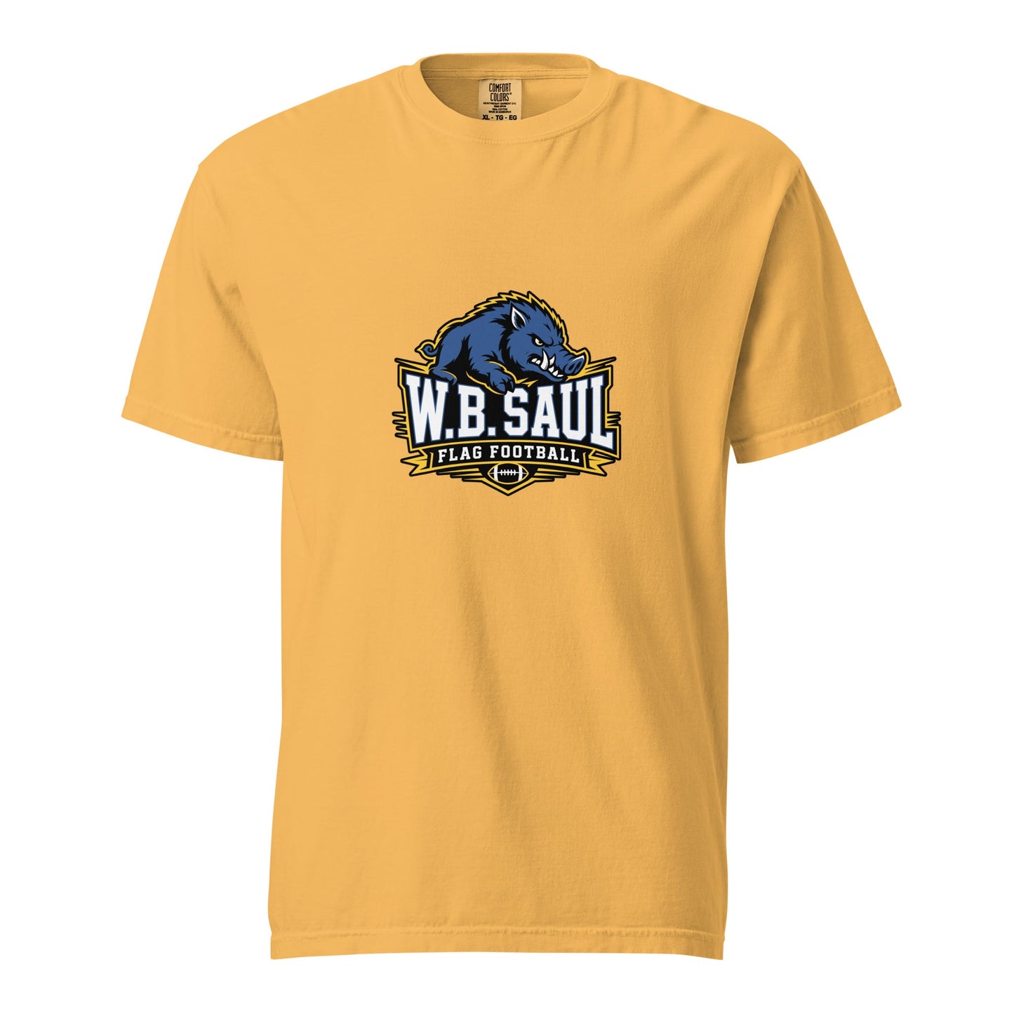 Signature | Comfort Colors T-Shirt | W.B.Saul Razorbacks | Crest Logo