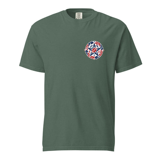Signature | Comfort Colors T-Shirt | West Mound Stars | Apex Logo
