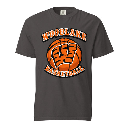 Signature | Comfort Colors T-Shirt | Woodlake Boys Basketball | Athletics Logo