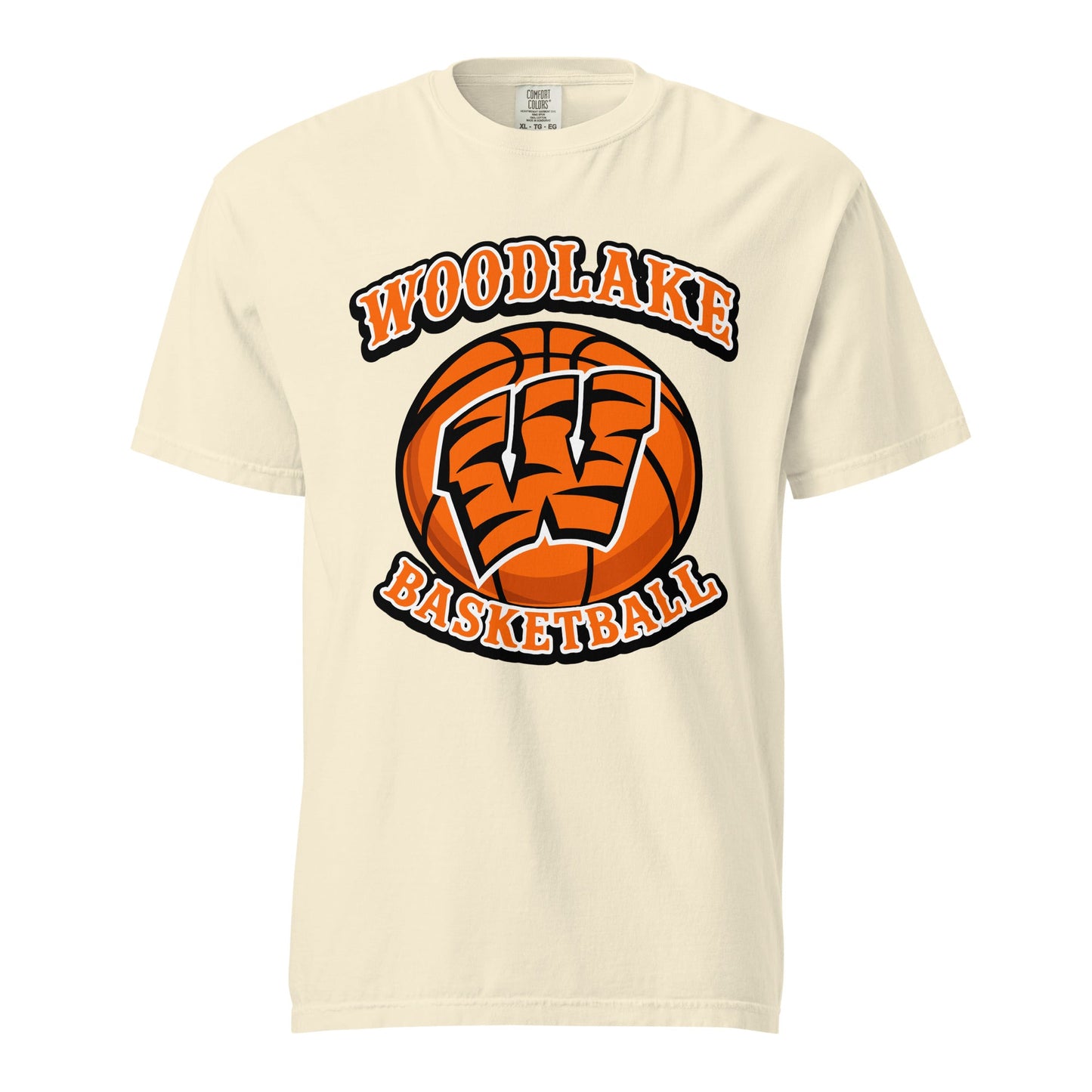 Signature | Comfort Colors T-Shirt | Woodlake Boys Basketball | Athletics Logo