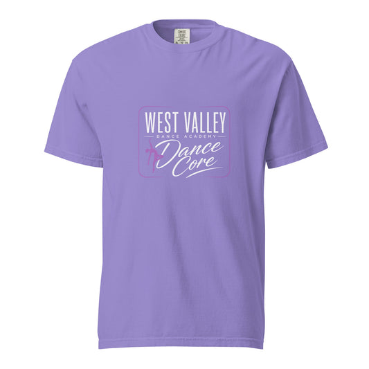 Signature | Comfort Colors T-Shirt | WVDA Dance Core | Modern Script Logo