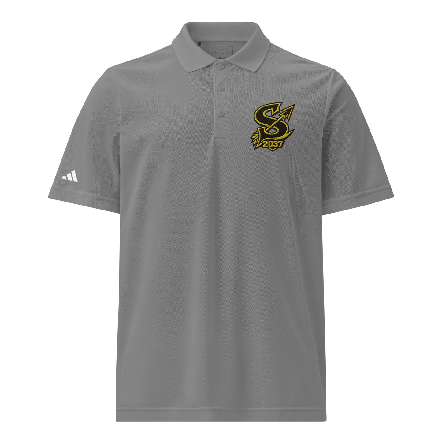 Signature | Embroidered Adidas Sport Polo | 2037 Sachem Arrows | Emblem Logo