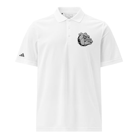 Signature | Embroidered Adidas Sport Polo | 6th Grade Bulldogs Team | Monochrome Logo