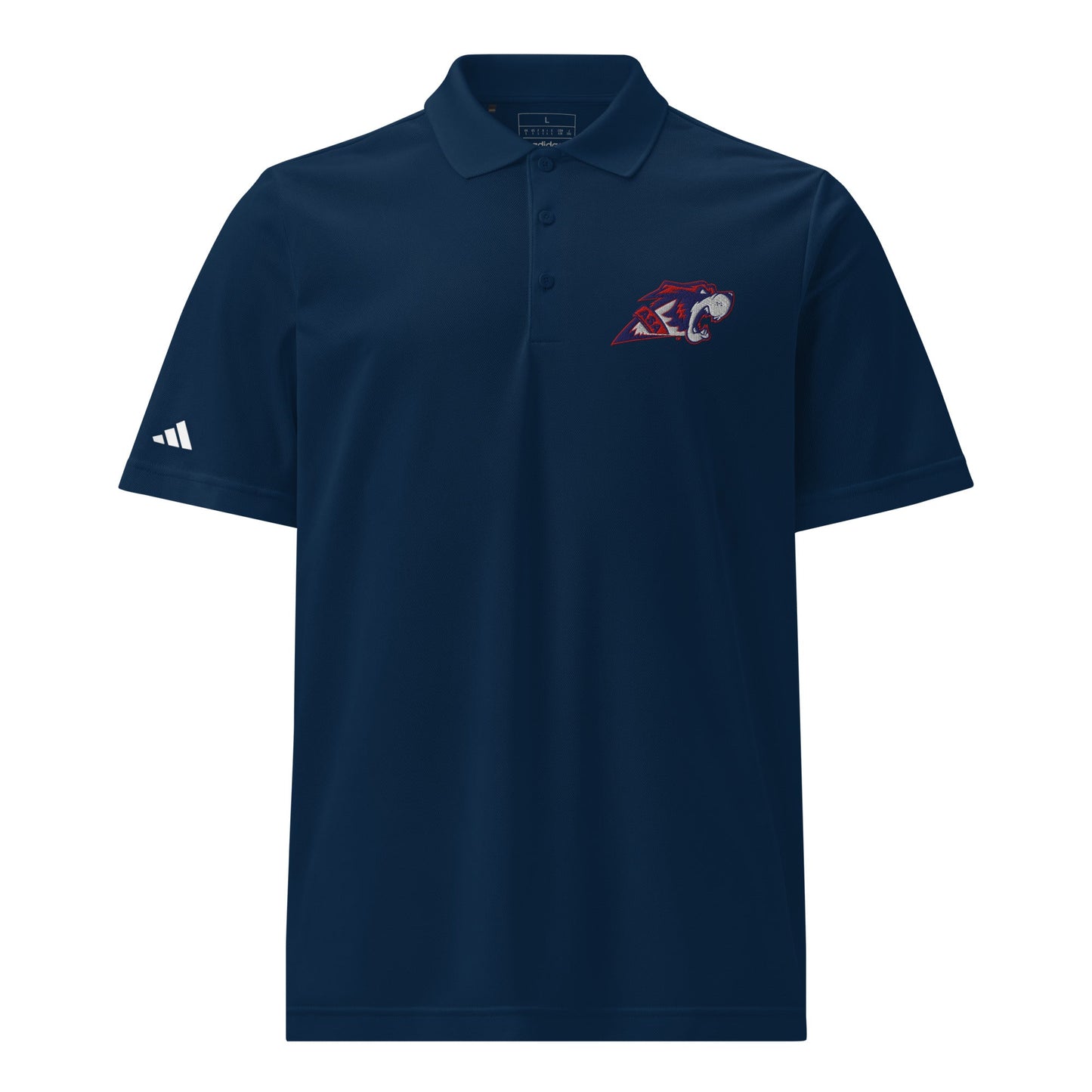 Signature | Embroidered Adidas Sport Polo | All Saints Academy Lacrosse | Mascot Logo