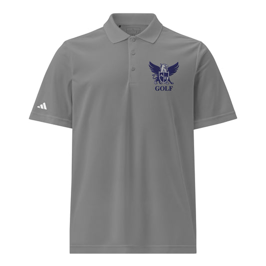Signature | Embroidered Adidas Sport Polo | Arma Dei Academy Golf | Griffin Logo