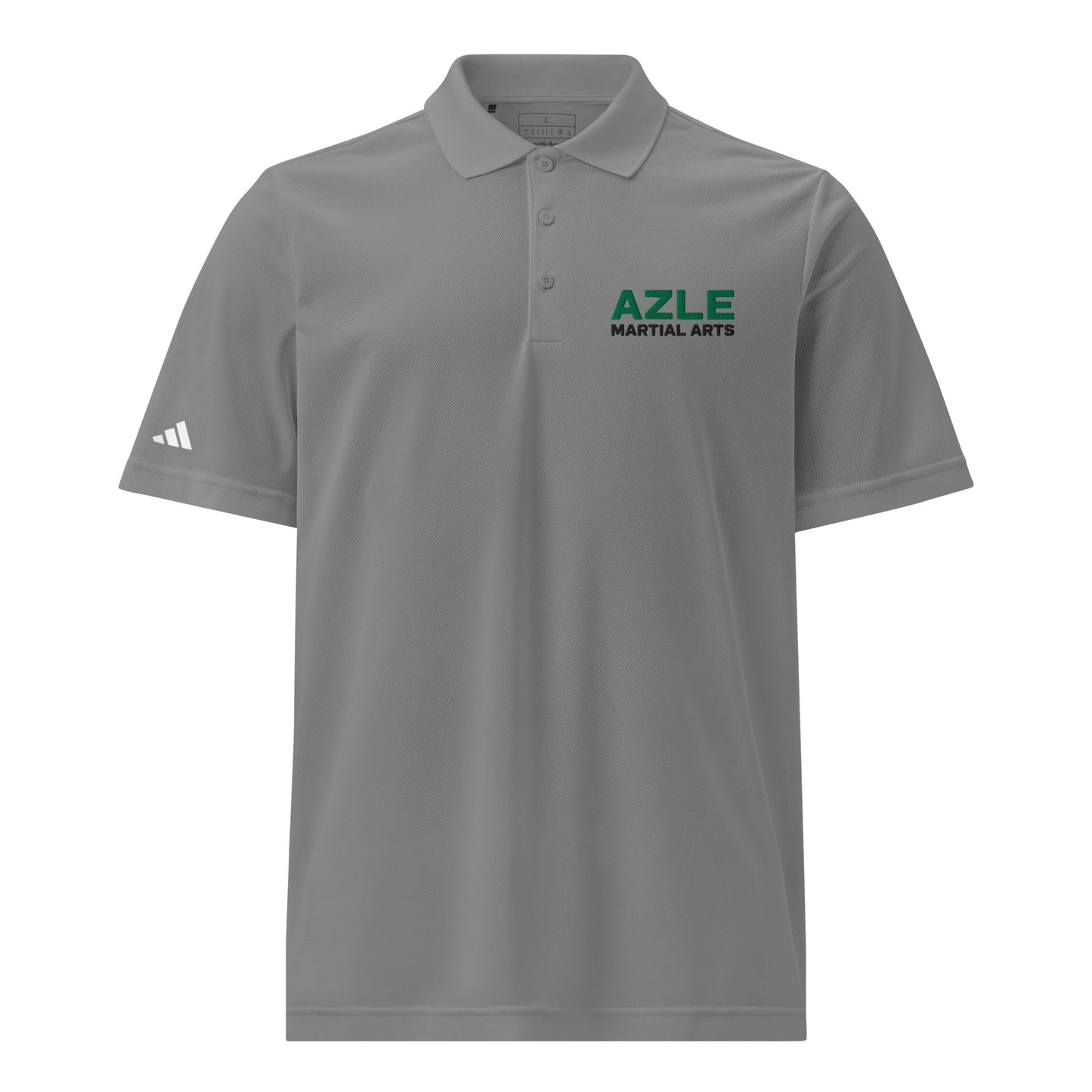 Signature | Embroidered Adidas Sport Polo | Azle Martial Arts | Vanguard Emblem Logo