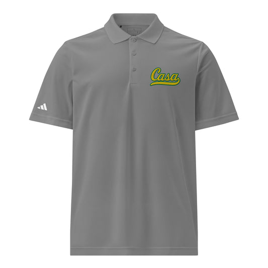 Signature | Embroidered Adidas Sport Polo | Casa Grande Reapers | Script Logo