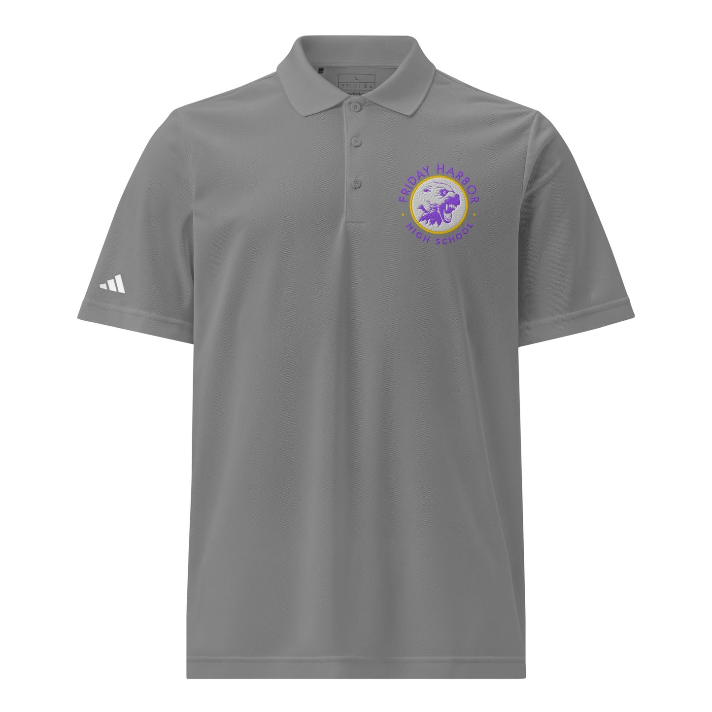 Signature | Embroidered Adidas Sport Polo | Friday Harbor Girls Basketball