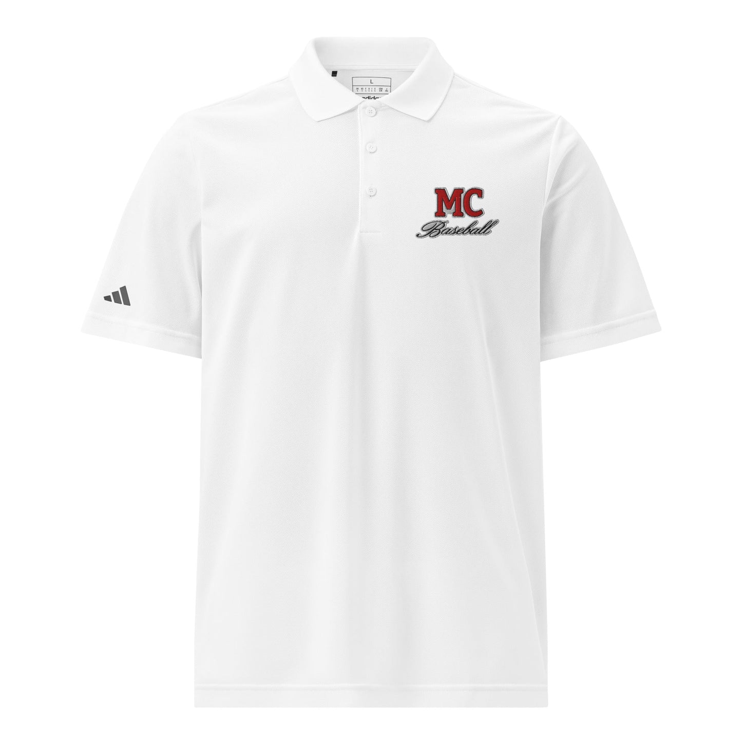 Signature | Embroidered Adidas Sport Polo | MC Baseball | Mark Logo