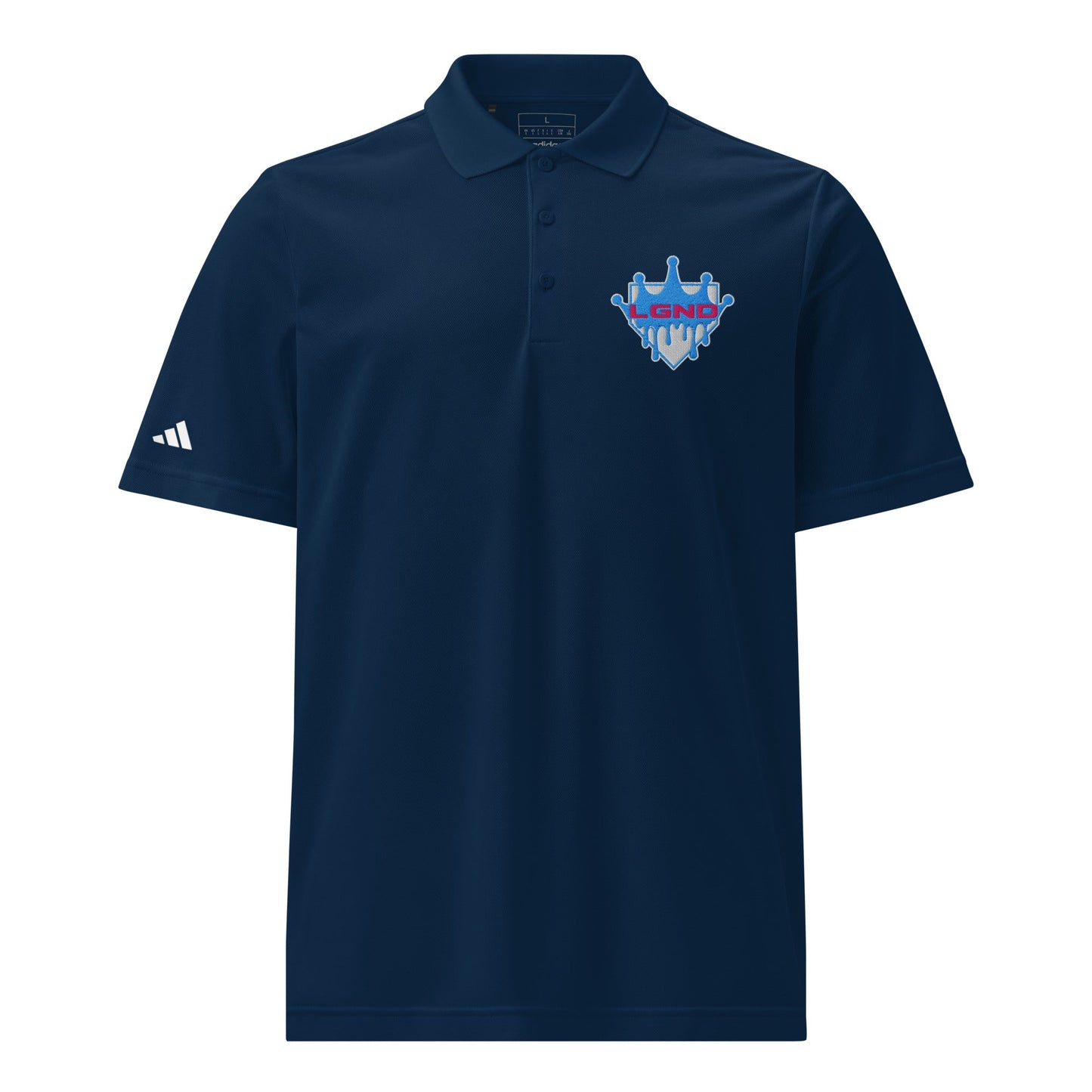 Signature | Embroidered Adidas Sport Polo | Norcal Legend | Home Plate Logo