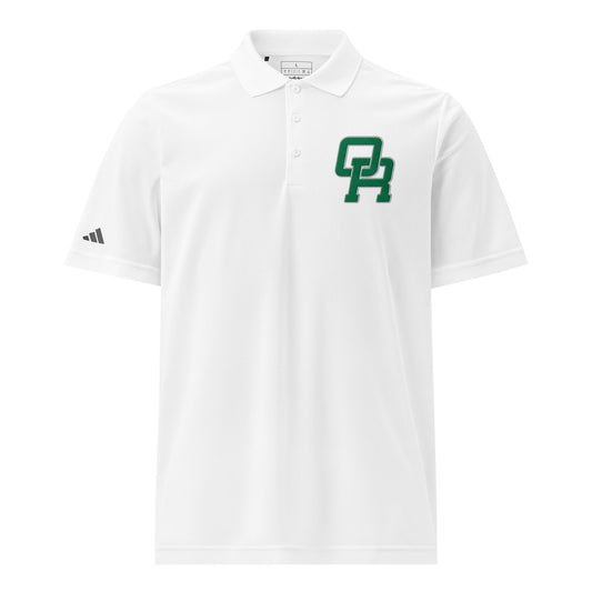 Signature | Embroidered Adidas Sport Polo | Oakridge Flag Football | Varsity Interlock Logo