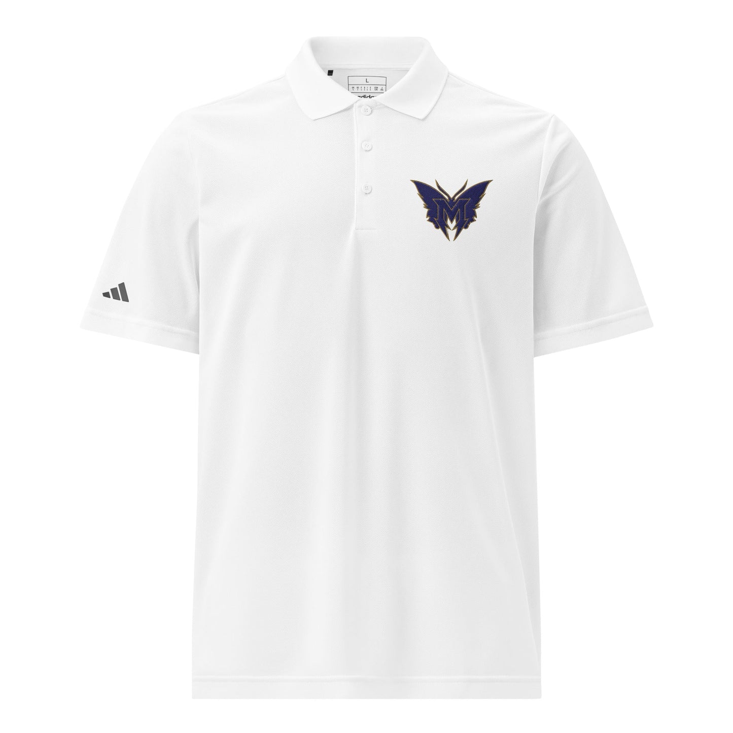 Signature | Embroidered Adidas Sport Polo | SoCal Monarchs | Emblem Logo